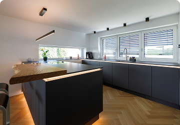 Projekt München: LEICHT Küche mit Dekton Arbeitsplatte